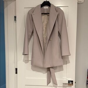 Reiss Light Beige Trench Coat